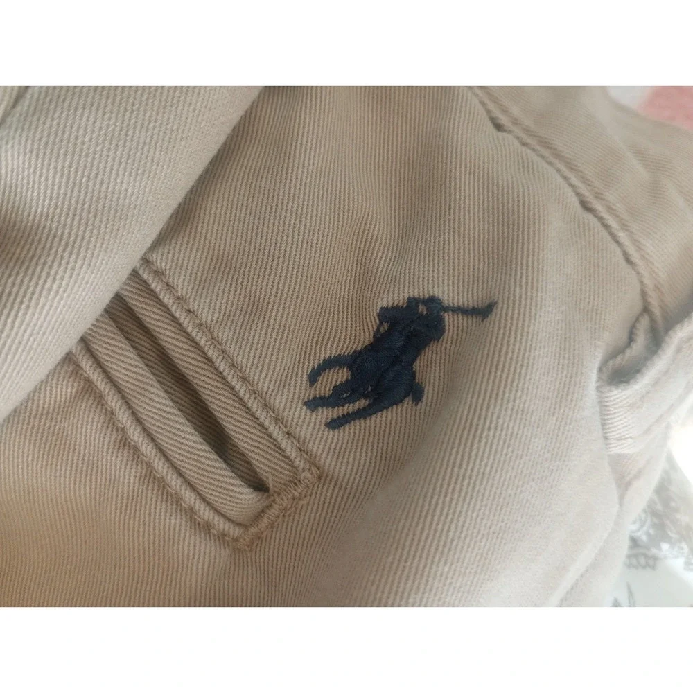 Polo Ralph Lauren Preston Pants Mens 35x30 Khaki Tan Chino Straight Leg Pants